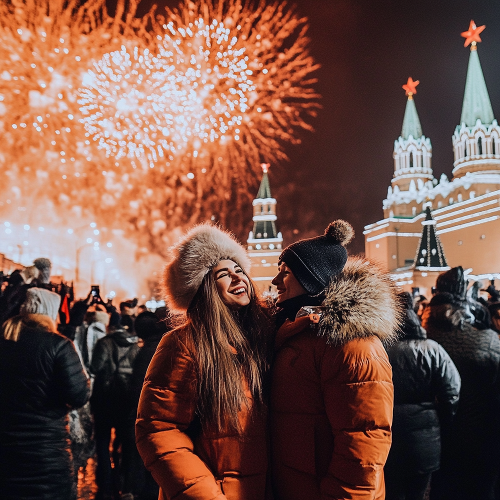 Новый год на Красной площади в Москве Новый год на Красной площади в Москве