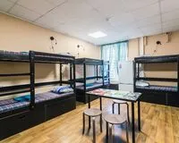 Кровать в общем 10-местном номере. Хостел Хостел 1 на Электрозаводской Москва