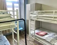 Кровать в общем 5-местном номере. Хостел Хостел Крыша Москва