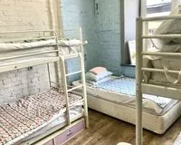 Кровать в общем 5-местном номере. Хостел Хостел Крыша Москва