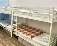 Кровать в общем 6-местном номере. Хостел Хостел Крыша Москва