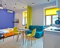 Семейный номер 4-местный. Апартаменты Апартаменты Axis.Moscow Arbat Москва