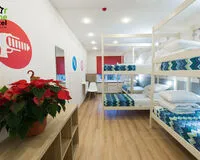 Кровать в общем 6-местном номере для мужчин. Гостевой дом Гостевой дом Star Home Rooms&Hostel Санкт-Петербург