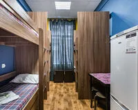 Кровать в общем 6-местном номере. Хостел Хостел 1 на Кожуховской Москва
