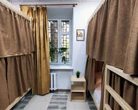Кровать в общем 6-местном номере для женщин. Хостел Хостел Рус-Черкизовская Москва