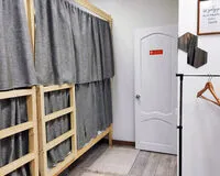 Кровать в общем 10-местном номере для мужчин. Хостел Хостел Рус-Черкизовская Москва