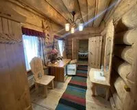 Двухкомнатный номер с  душем и туалетом. Отель Загородный комплекс Абалак село Абалак