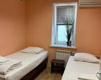 Двухместный номер с 2 кроватями, общим душем и туалетом. Хостел Хостел Platforma Санкт-Петербург