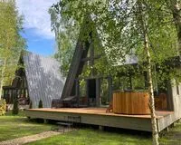 Дом/коттедж 2 спальни. Глэмпинг Глэмпинг Les Holidays A-Frame №7 деревня Красный Огорок