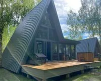 Дом/коттедж 2 спальни. База отдыха База отдыха Les Holidays A-Frame №8 деревня Красный Огорок