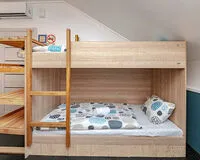 Кровать в общем 6-местном номере для женщин. Мини-отель Мини-отель Облака Хостел и номера Владивосток