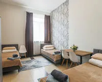 Кровать в общем 12-местном номере для женщин. Хостел Пихта SibHome Иркутск