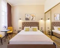 Двухместный номер с 1 кроватью «Стандарт». Гостиница Гостиница Villa Park&Spa Анапа