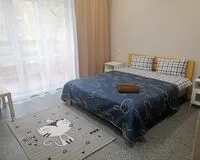 Двухместный номер с балконом. Гостевой дом Гостевой дом Хижина посёлок Каменномостский