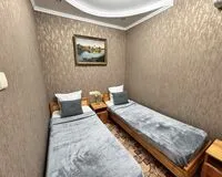 Двухместный номер с 2 кроватями, террасой, общим душем и туалетом. Гостевой дом Гостевой дом ДиЛен Анапа