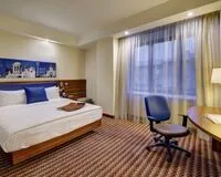 Двухместный номер с 1 кроватью. Отель Отель Hampton by Hilton Volgograd Profsoyuznaya Волгоград