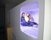 Двухместная капсула. Хостел Хостел Cube Capsule Hotel Москва