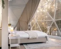 Четырехместный номер «Люкс». Глэмпинг Глэмпинг Fusion Inn село Артыбаш