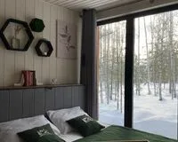 Двухместный номер с 1 кроватью «Комфорт». Глэмпинг Глэмпинг Alpen Camp посёлок Передовой