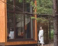 Семейный номер 4-местный. Глэмпинг Глэмпинг Alpen Camp посёлок Передовой