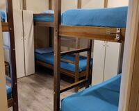 Кровать в общем 6-местном номере. Хостел Hostel MyWorld Пермь