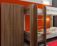 Кровать в общем 4-местном номере. Хостел Camin Hostel Пермь