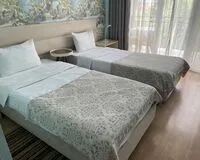 Двухместный номер с 2 кроватями. Отель Лаванда Гагра