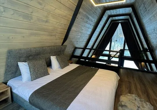 Дом Треугольный дом RiverHouse село Тегенекли село Тегенекли