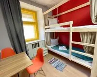 Кровать в общем 8-местном номере. Хостел Хостел Чижевское подворье Хостел и Номера Москва