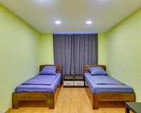 Кровать в общем 8-местном номере для женщин. Хостел Хостел Rooms Premium Hostel Москва