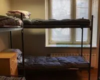 Кровать в общем 14-местном номере для мужчин. Хостел Хостел Hostel Dollar Москва