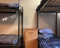 Кровать в общем 12-местном номере для женщин. Хостел Хостел Hostel Dollar Москва