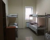 Кровать в общем 8-местном номере для мужчин. Хостел Хостел Домашний Химки