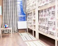 Кровать в общем 4-местном номере для женщин. Хостел Хостел 9вять Домодедово Домодедово