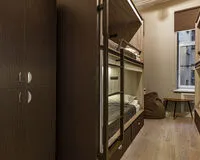 Кровать в общем 6-местном номере для женщин. Хостел Хостел Whisper Hostel Санкт-Петербург