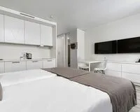 Двухместный номер с 1 кроватью «Комфорт». Апартаменты Апартаменты Valo Hotel City 3* Санкт-Петербург