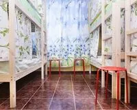 Кровать в общем 6-местном номере для женщин. Хостел Хостел Рус Юго-западная Москва