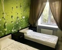 Кровать в общем 3-местном номере для мужчин. Хостел Хостел ДобролюбовЪ Москва