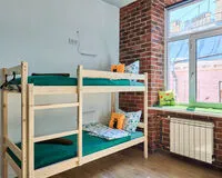 Кровать в общем 6-местном номере для женщин. Хостел Хостел Garden 22/2 Санкт-Петербург