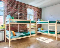 Кровать в общем 12-местном номере. Хостел Хостел Garden 22/2 Санкт-Петербург