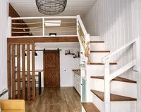 Двухуровневый четырехместный номер. Гостевой дом Гостевой дом Sheluha House коттеджный посёлок Деревня