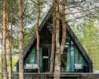 Дом/коттедж 1 спальня. База отдыха База отдыха Berloga Country Resort деревня Красный Огорок