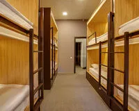 Кровать в общем 8-местном номере. Мини-отель Мини-отель Axel Hostel Москва