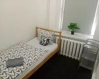 Одноместный номер с общим душем и туалетом. Отель Отель Эконом-отель Эванс на Чистых прудах Москва
