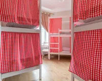 Кровать в общем номере. Хостел Хостел Мир на Бауманской Москва