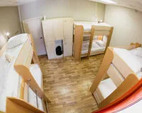 Кровать в общем 6-местном номере для женщин. Хостел Хостел Z Hostel Иркутск