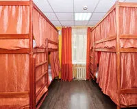 Кровать в общем 4-местном номере для женщин. Хостел Хостел Orange Москва