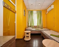 Кровать в общем 2-местном номере. Хостел Хостел Orange Москва