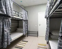 Кровать в общем 4-местном номере. Хостел Хостел Полежаевская Москва