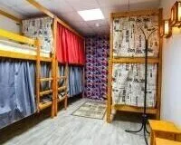 Кровать в общем 8-местном номере для мужчин. Хостел Хостел Нахимовский проспект Москва